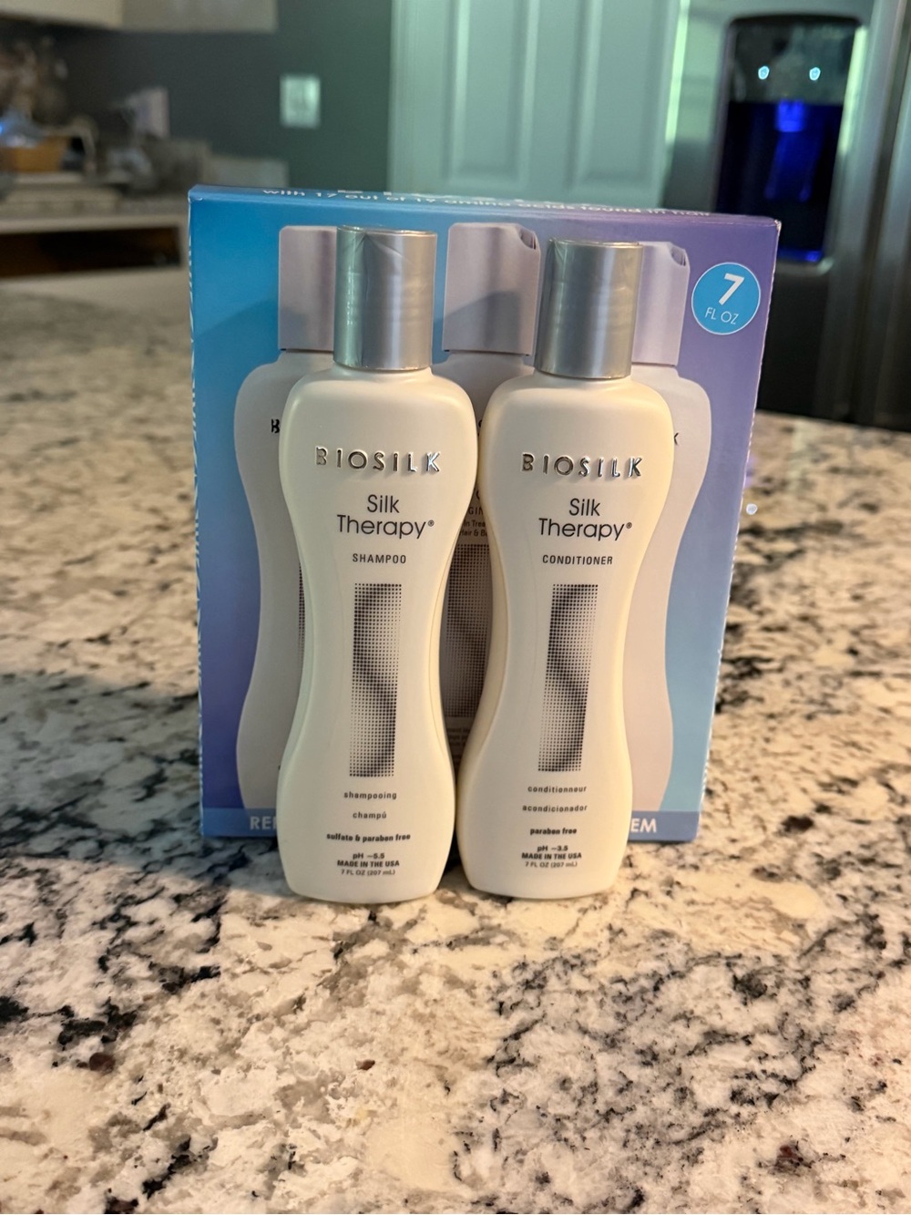 Biosilk Silk Therapy Shampoo & Conditioner Duo. This is for 2  - 7 oz bottles